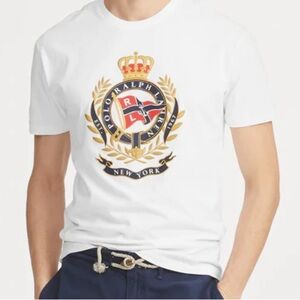 Polo by Ralph Lauren White Graphic T-Shirt